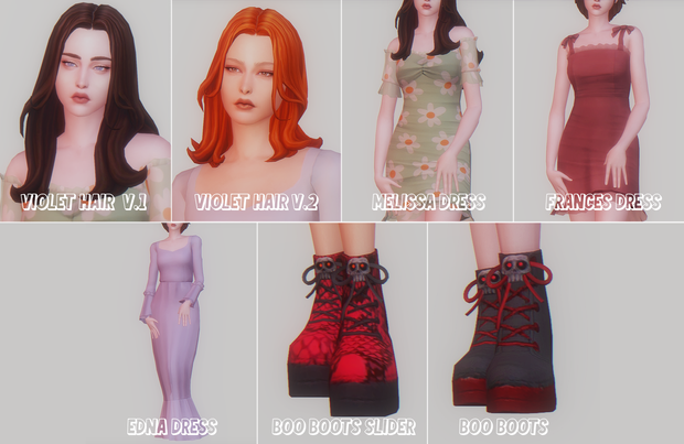 OCTOBER CATALOG 2021 | PART 1 | 7 items для Симс 4. Скачать мод