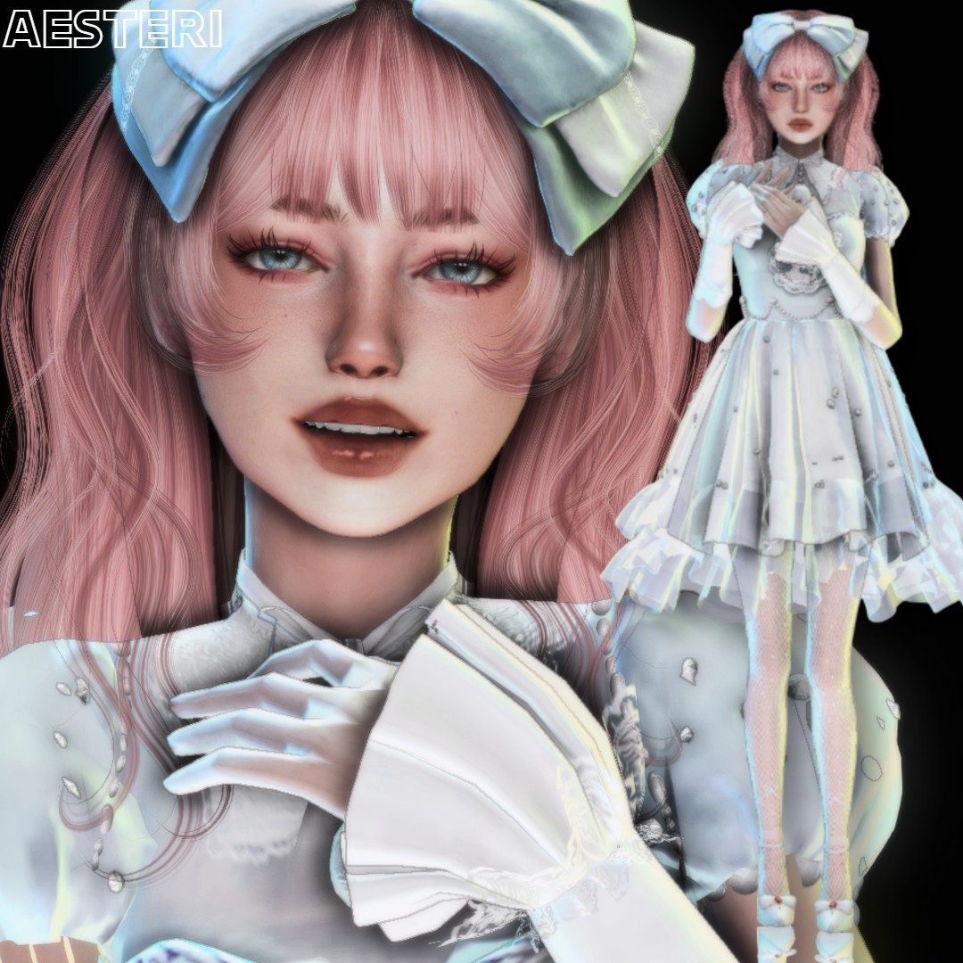 Лена by Aesteri для Симс 4. Скачать мод