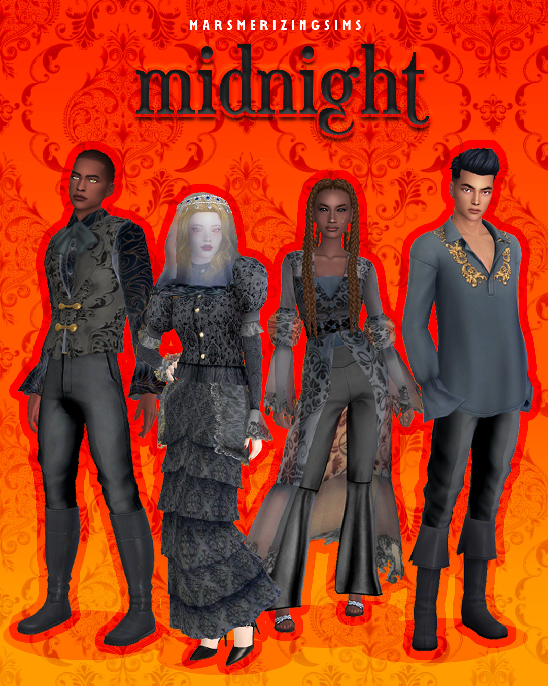 MIDNIGHT для Симс 4. Скачать мод