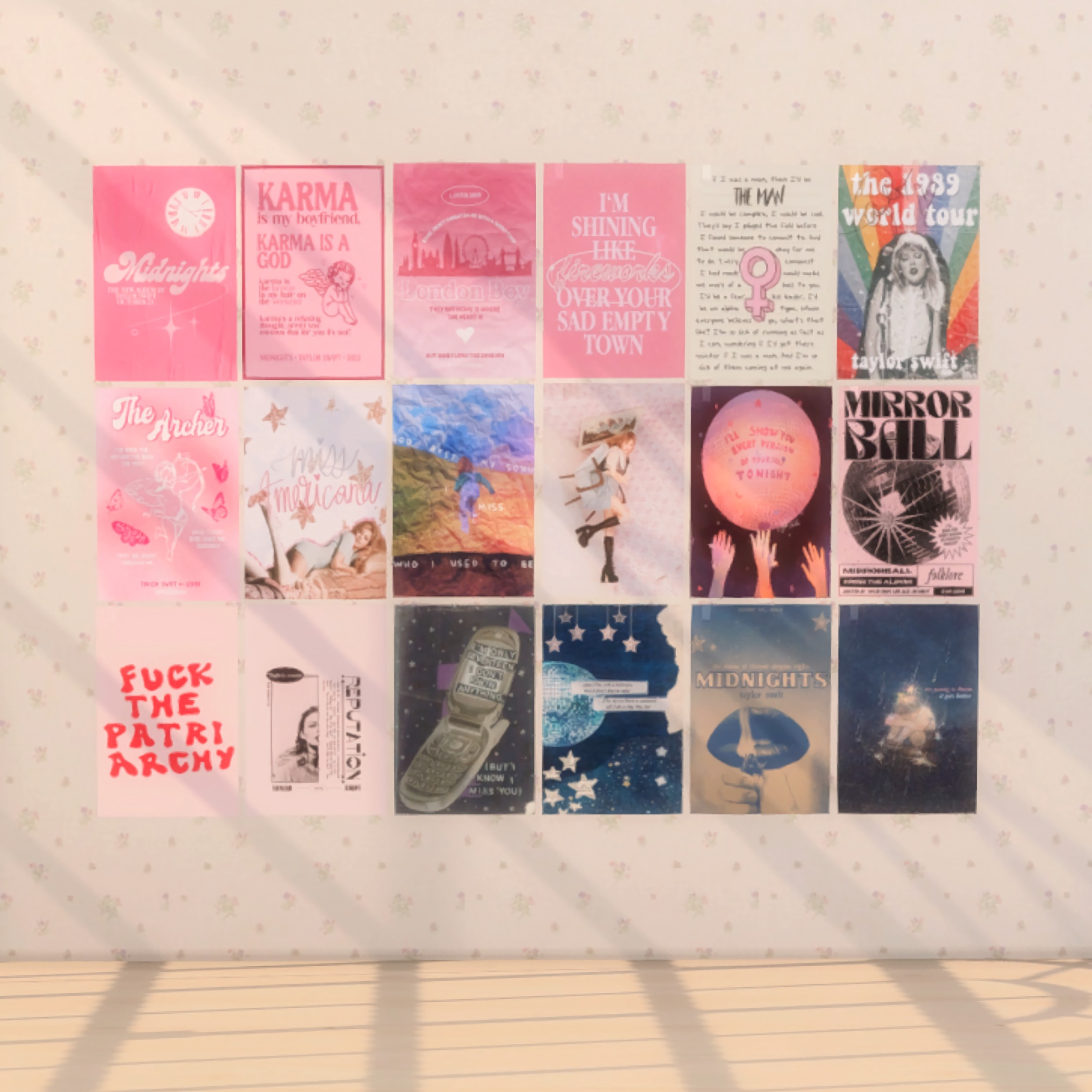 Posters - by nessassims для Симс 4. Скачать мод