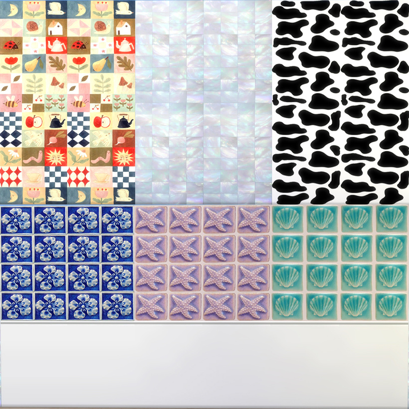 Random Walls для Симс 4. Скачать мод