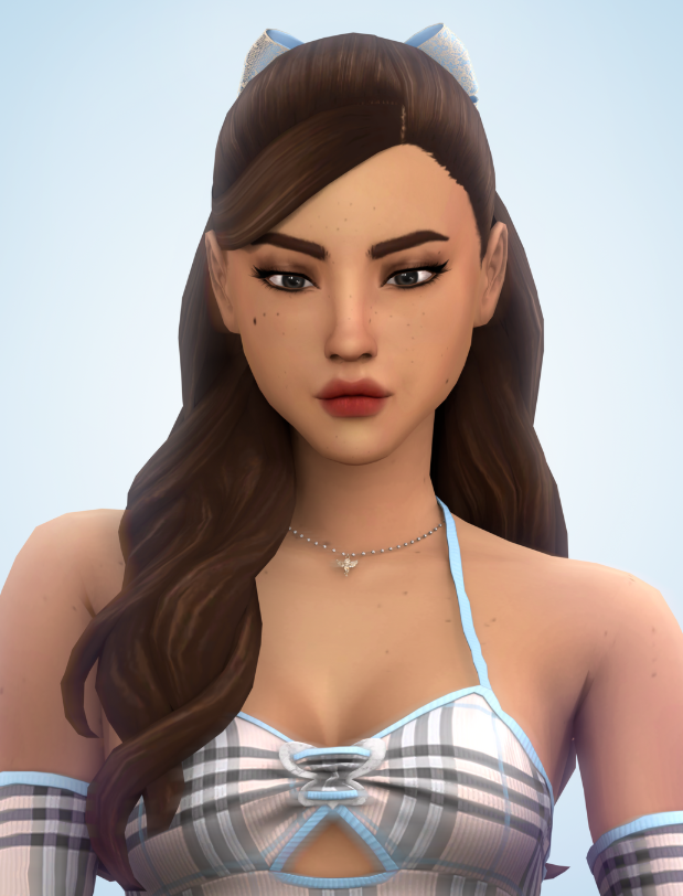 Annalise Hair для Симс 4. Скачать мод