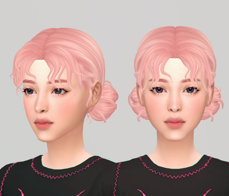 Balloon Hair для Симс 4. Скачать мод