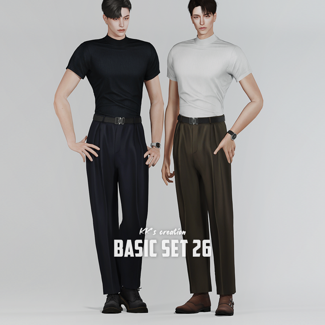Basic set 26 для Симс 4. Скачать мод