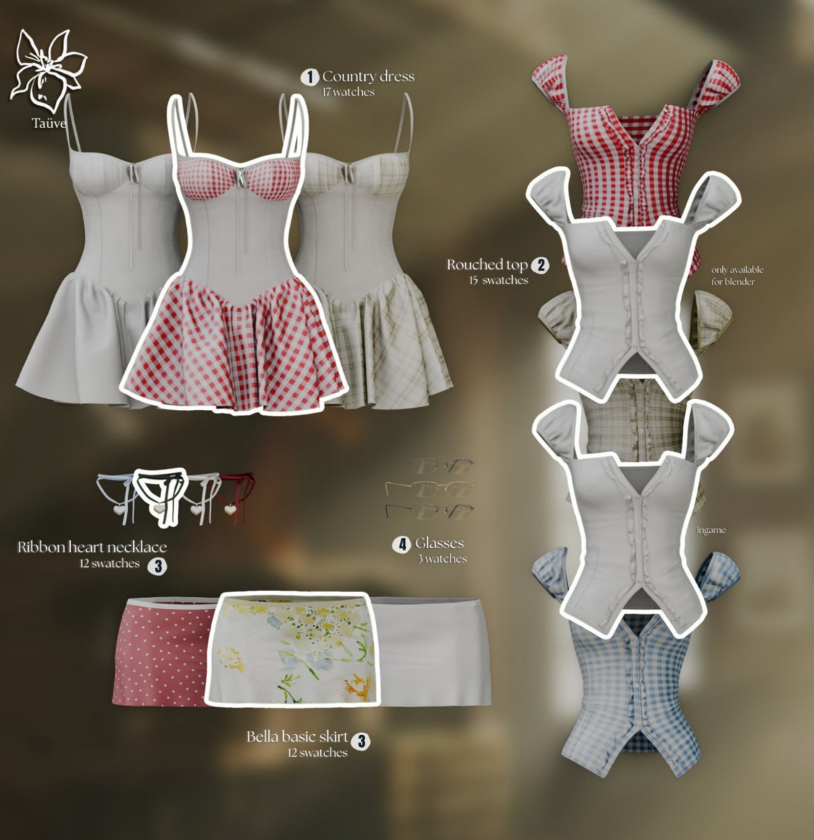 Born to Die - Clothing Set для Симс 4. Скачать мод