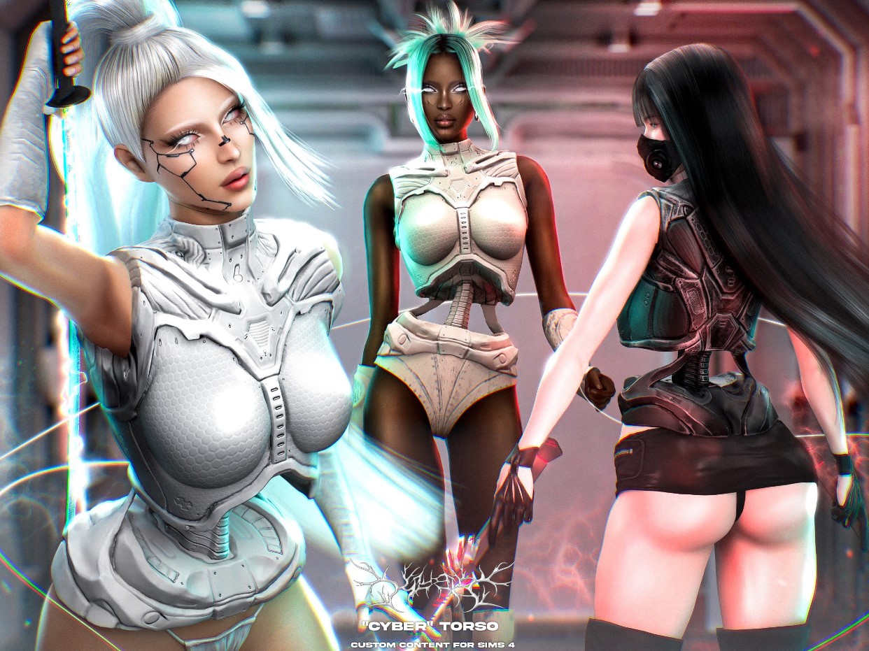Cyber Torso 2023 Klubb для Симс 4. Скачать мод