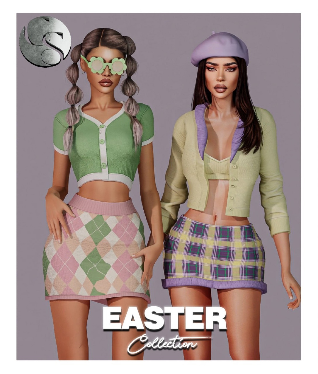 💚Easter Collection для Симс 4. Скачать мод