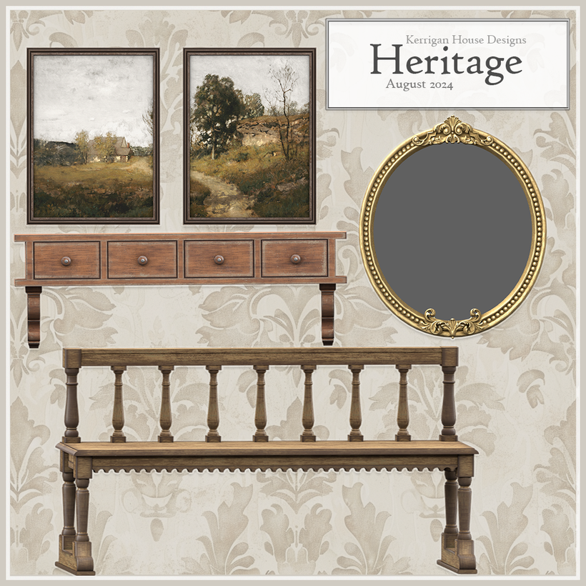 Heritage Set для Симс 4. Скачать мод