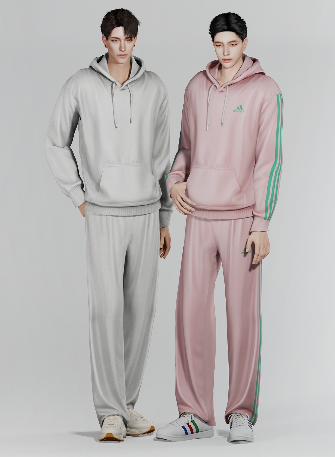 Hoodie & Joggerpants для Симс 4. Скачать мод