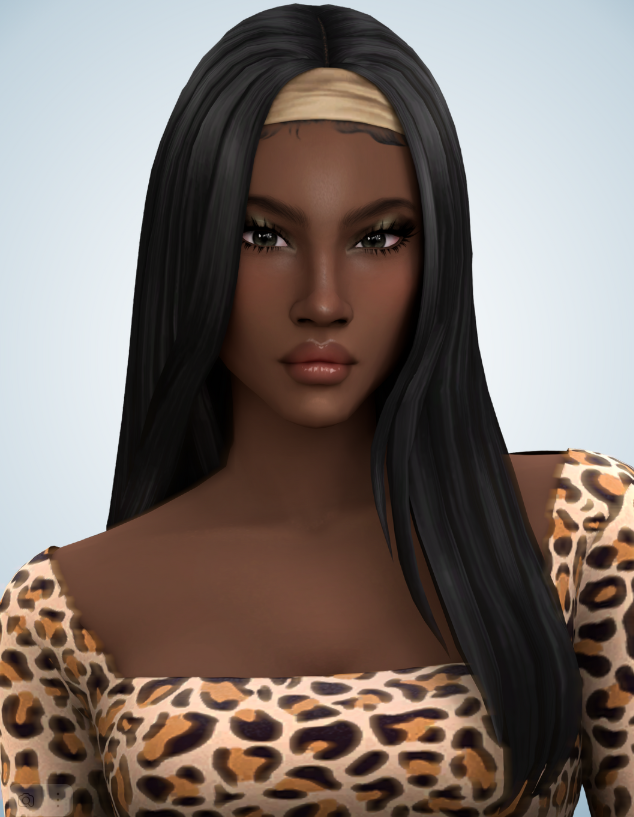 Jordyn Hair для Симс 4. Скачать мод