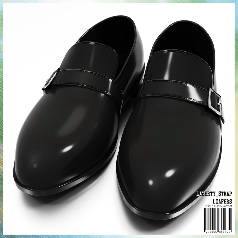 Liberty Strap Loafers для Симс 4. Скачать мод