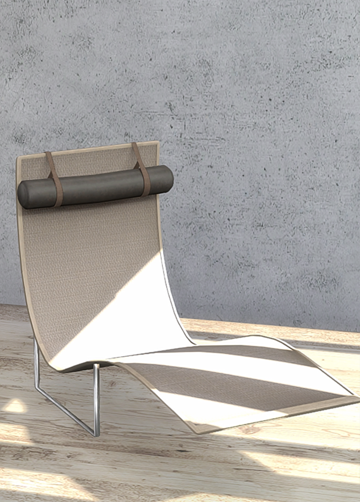 Lounger - by Kerrigan House  для Симс 4. Скачать мод