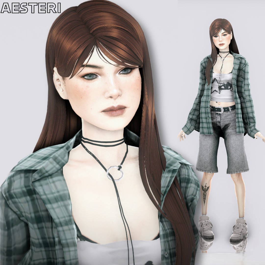 Мелисса by Aesteri для Симс 4. Скачать мод