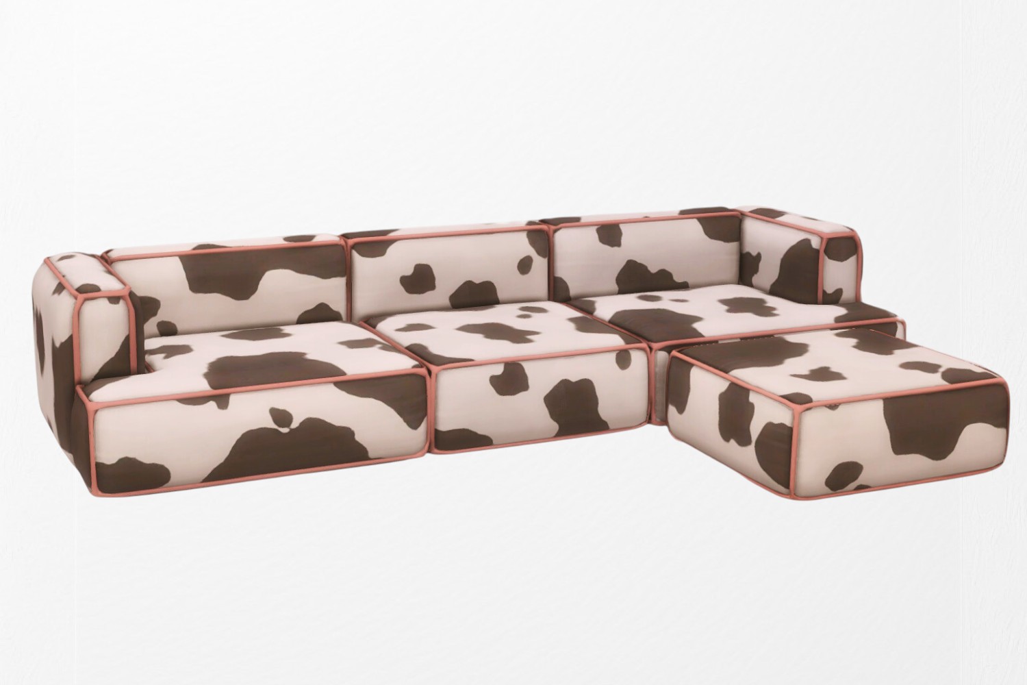 Модульный диван - Slouch Sofa для Симс 4. Скачать мод