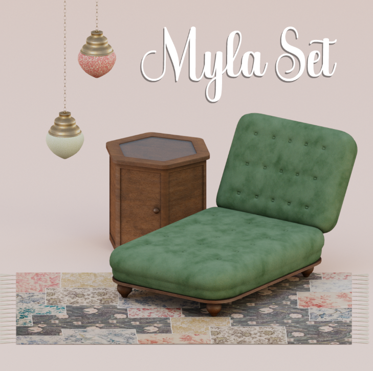 Myla Set для Симс 4. Скачать мод