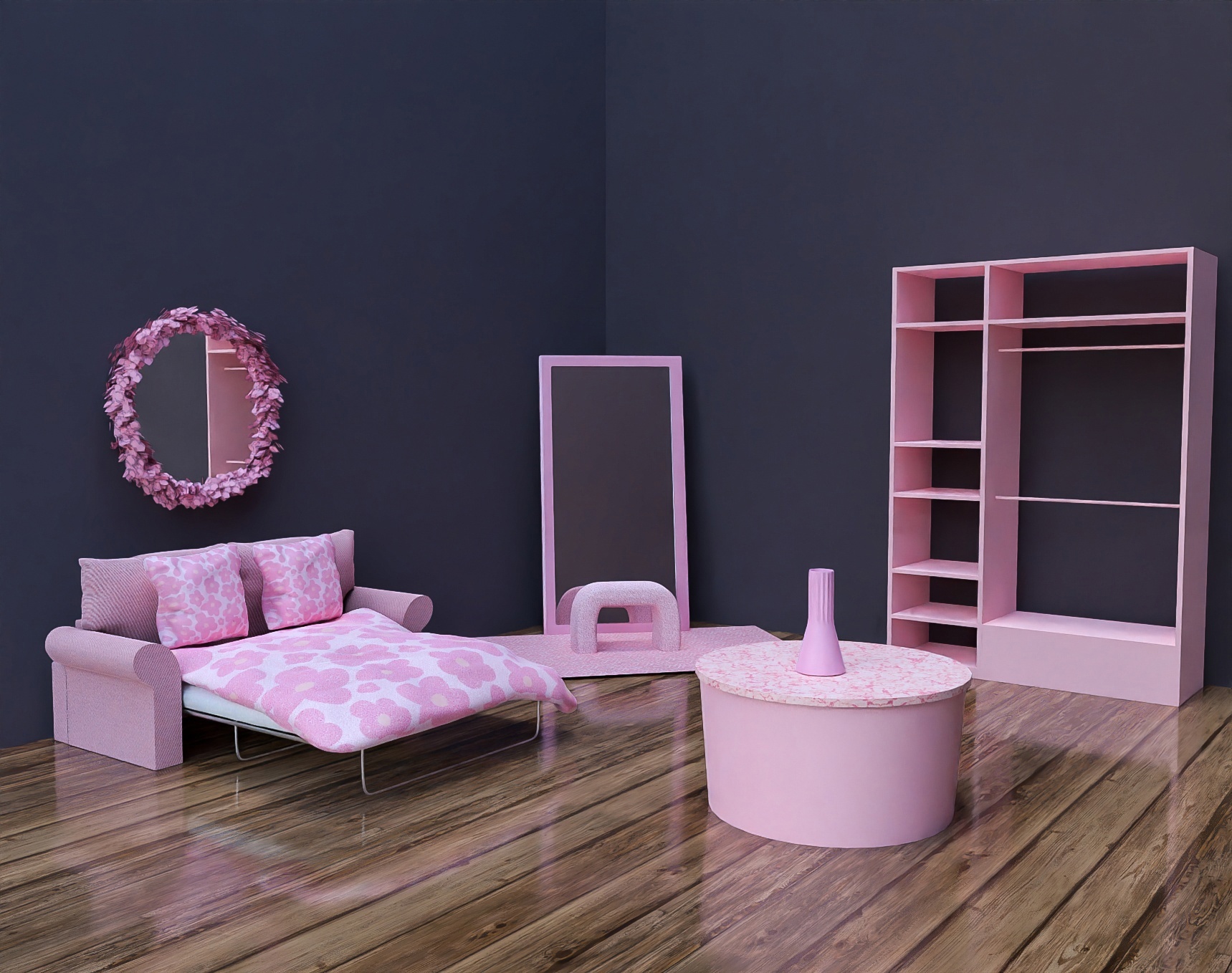Simmer Kate - Studio Apartment  для Симс 4. Скачать мод