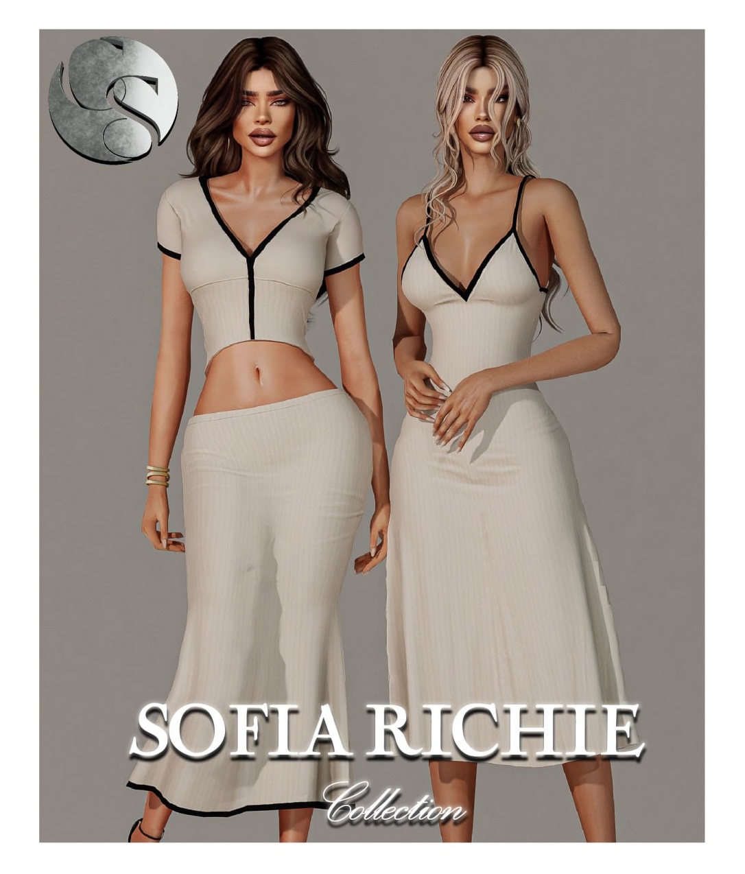 Sofia Richie Collection для Симс 4. Скачать мод