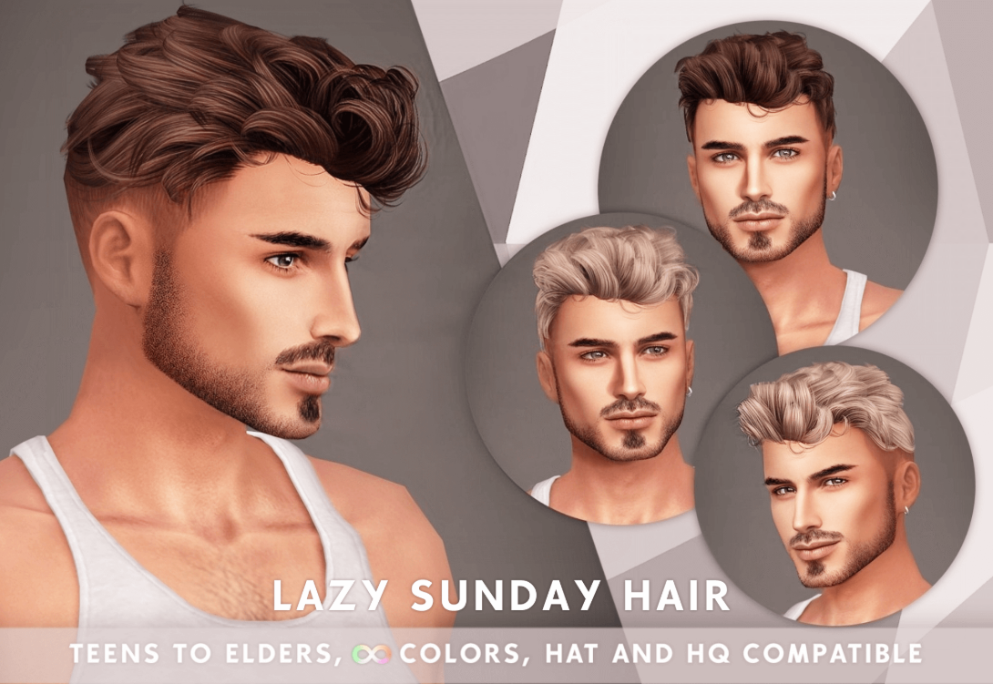Sonya Sims Lazy Sunday для Симс 4. Скачать мод