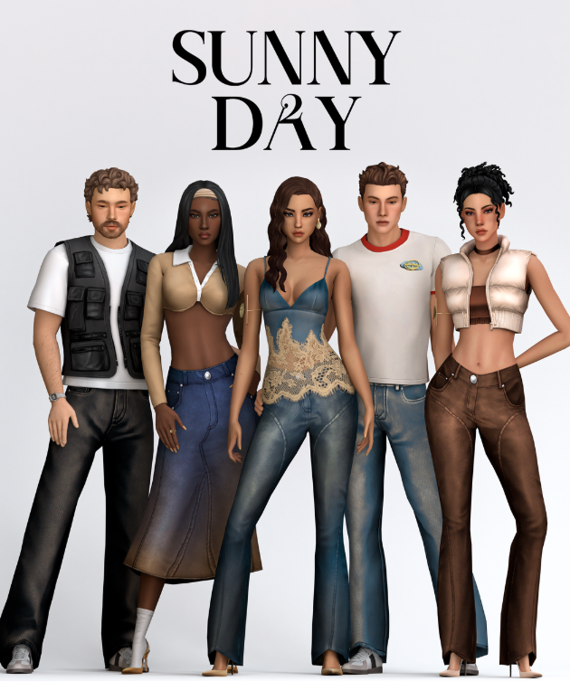Sunny Day 2  для Симс 4. Скачать мод