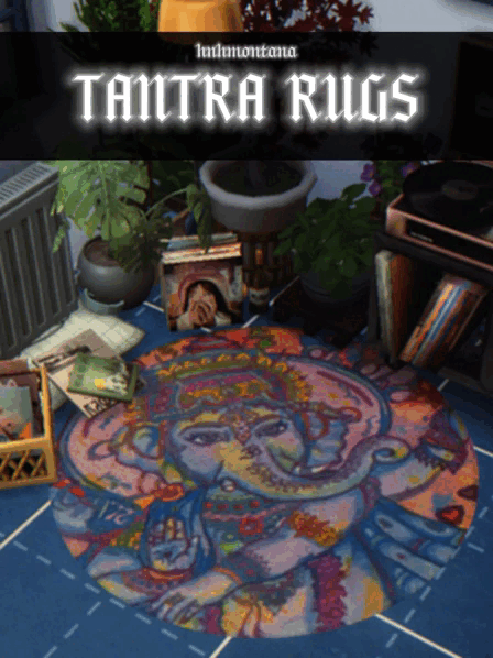 ‧₊ ᵎᵎ TANTRA RUGS для Симс 4. Скачать мод