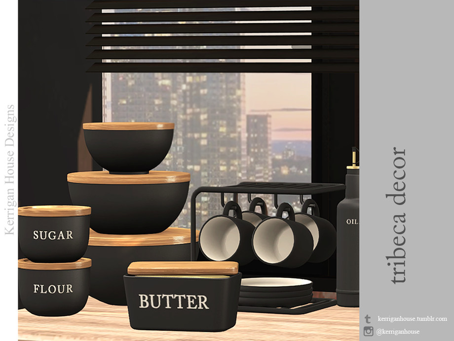 Tribeca Decor для Симс 4. Скачать мод