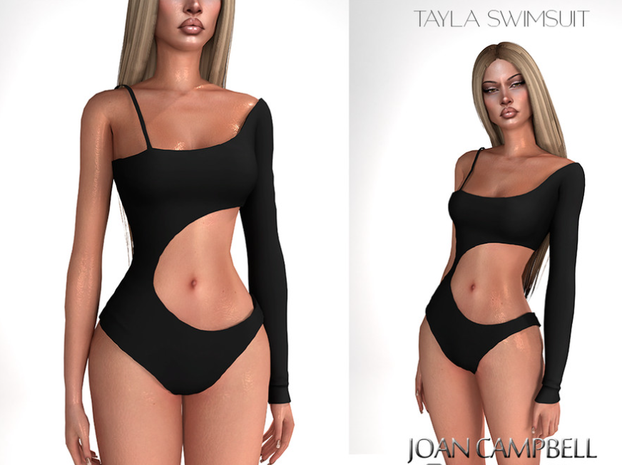 TYLA SWIMSUIT для Симс 4. Скачать мод