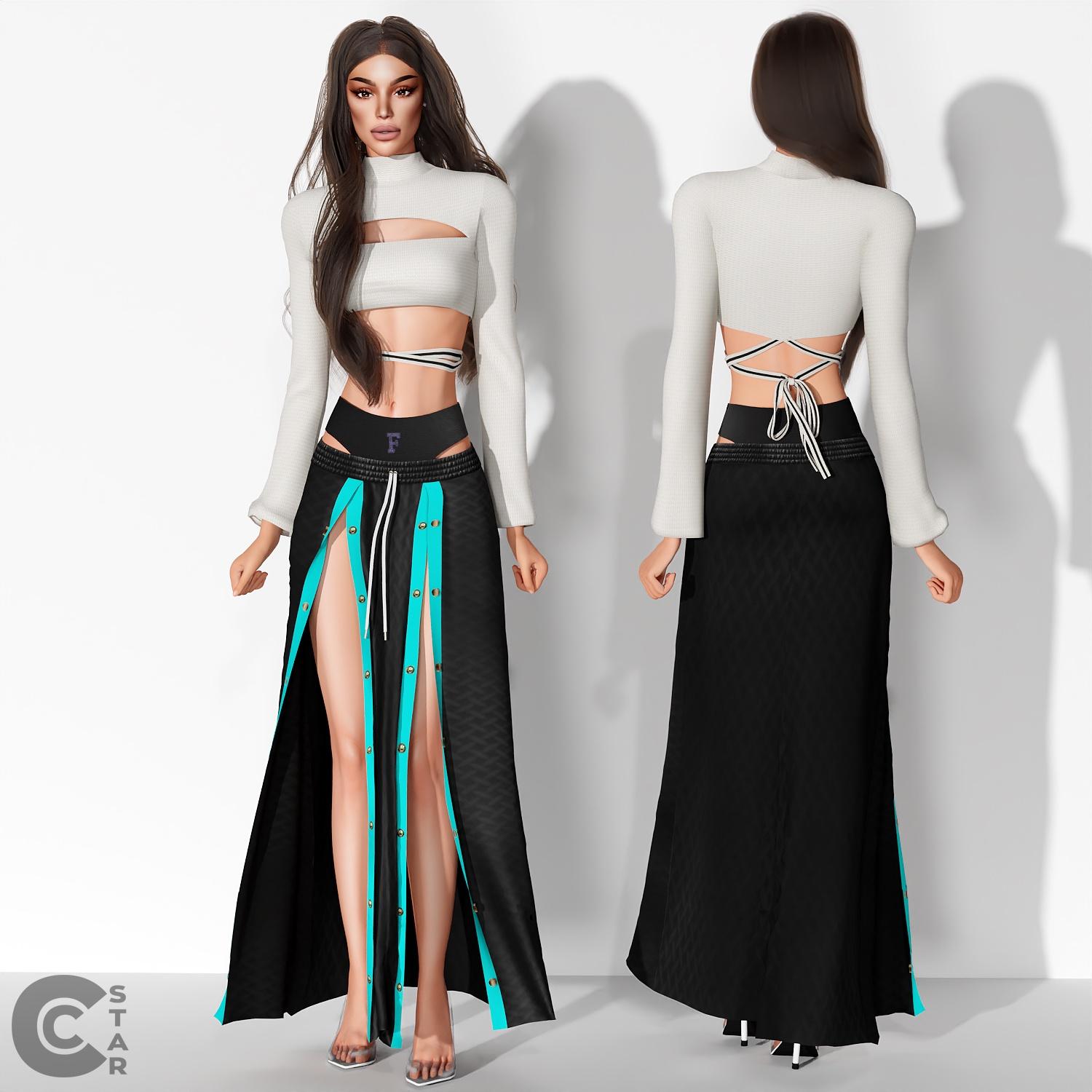 VARSITY Outfit для Симс 4. Скачать мод