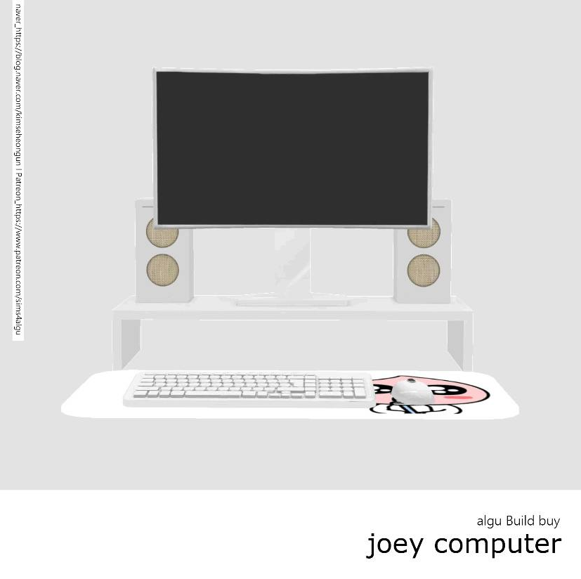 ALGU - Joey Computer для Симс 4. Скачать мод