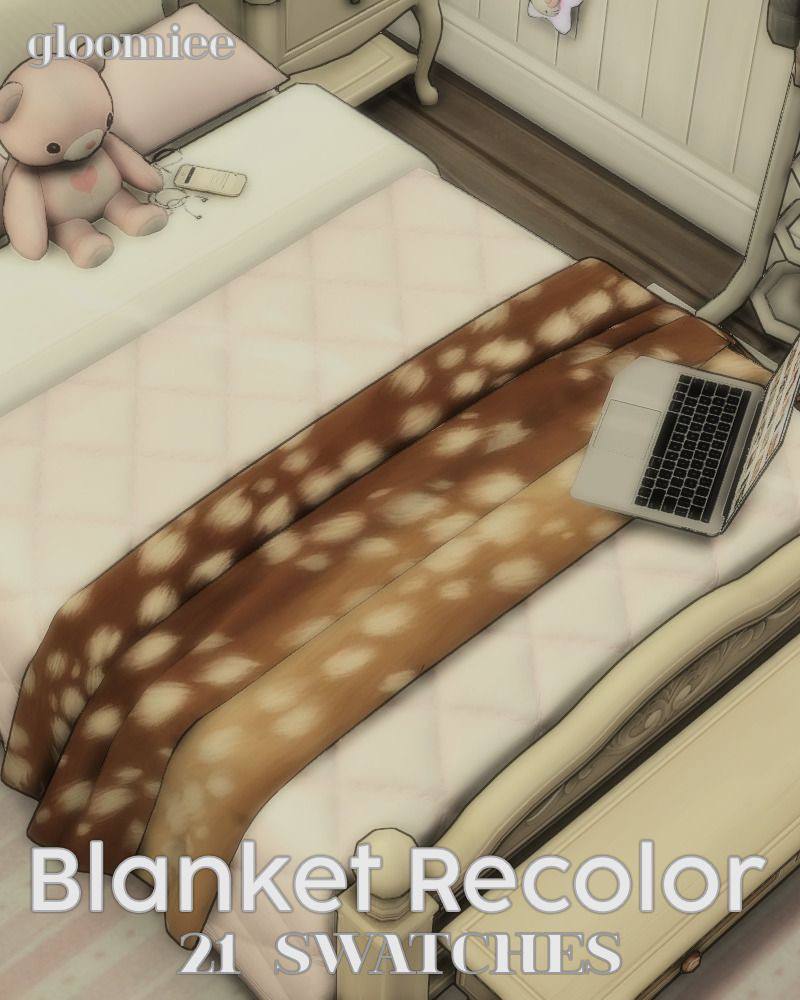 Blanket recolor для Симс 4. Скачать мод