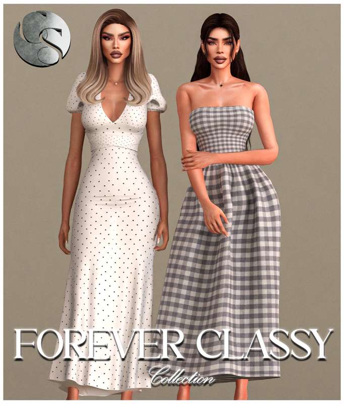 CAMUFLAJE - Forever Classy Collection для Симс 4. Скачать мод