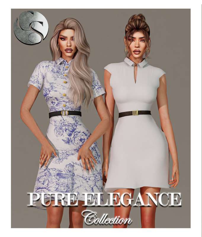 CAMUFLAJE - Pure Elegance Collection для Симс 4. Скачать мод
