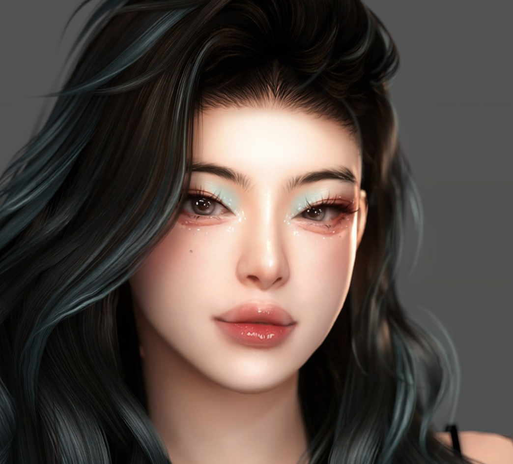 Chih - Eyes G10 & Eyeshadow  для Симс 4. Скачать мод