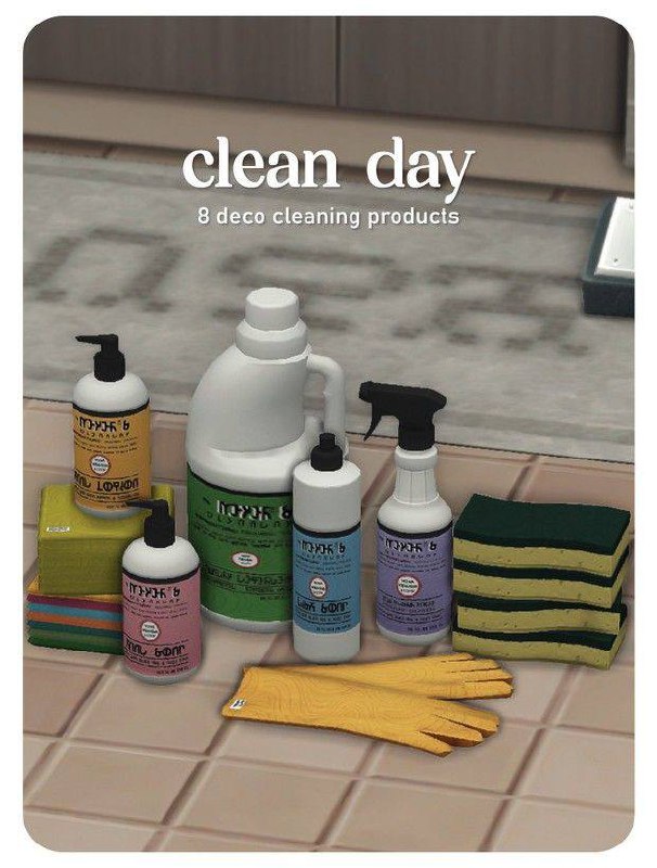 Clean Day для Симс 4. Скачать мод