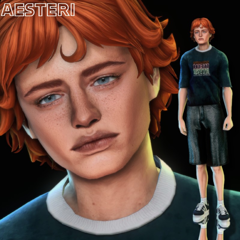 Джек Марр by Aesteri для Симс 4. Скачать мод