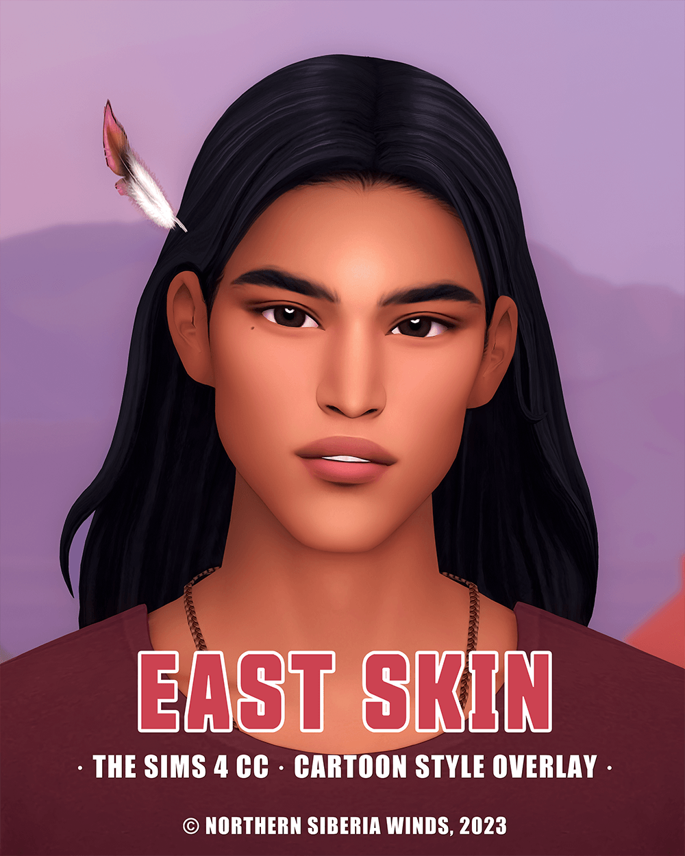 East Skin для Симс 4. Скачать мод