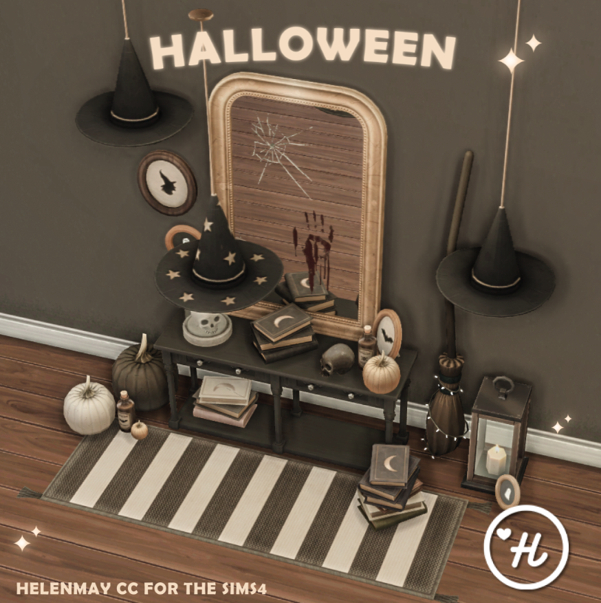 ✨HALLOWEEN SET✨ для Симс 4. Скачать мод