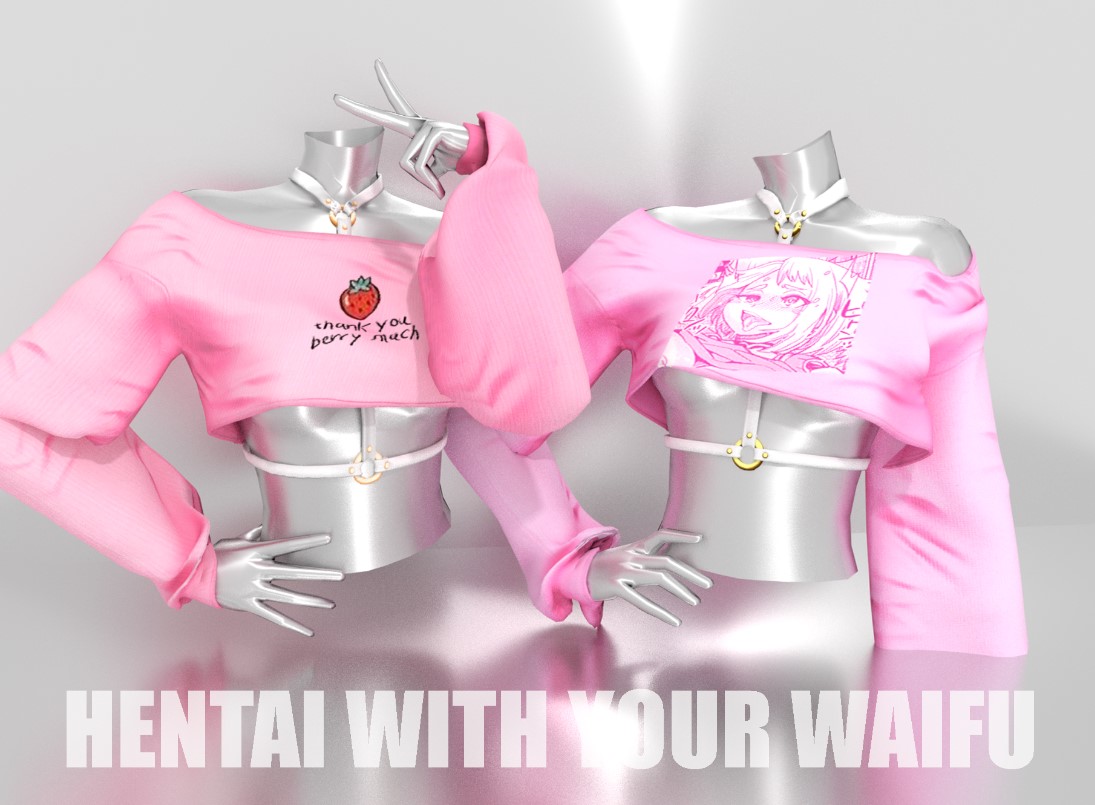 HENTAI WITH YOUR WAIFU OUTFIT  для Симс 4. Скачать мод