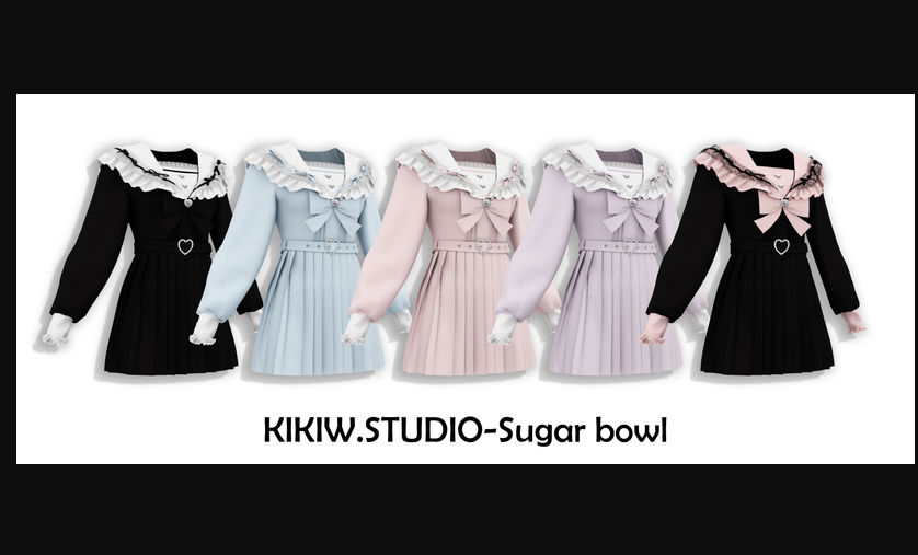 KIKIW.STUDIO Sugar bowl  для Симс 4. Скачать мод