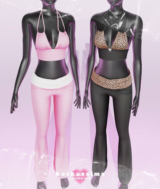 korkassims Jolene set для Симс 4. Скачать мод