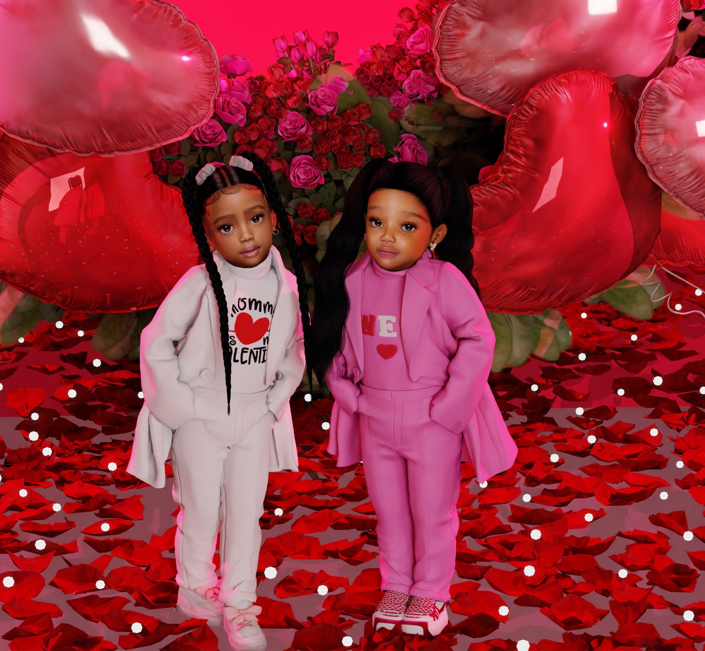 Костюм - coat with pants (toddler) для Симс 4. Скачать мод