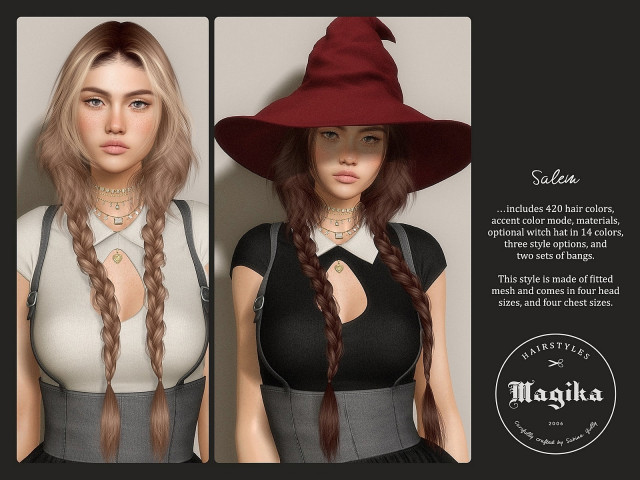⋆♱✮♱⋆Magika-Salem⋆♱✮♱⋆ для Симс 4. Скачать мод