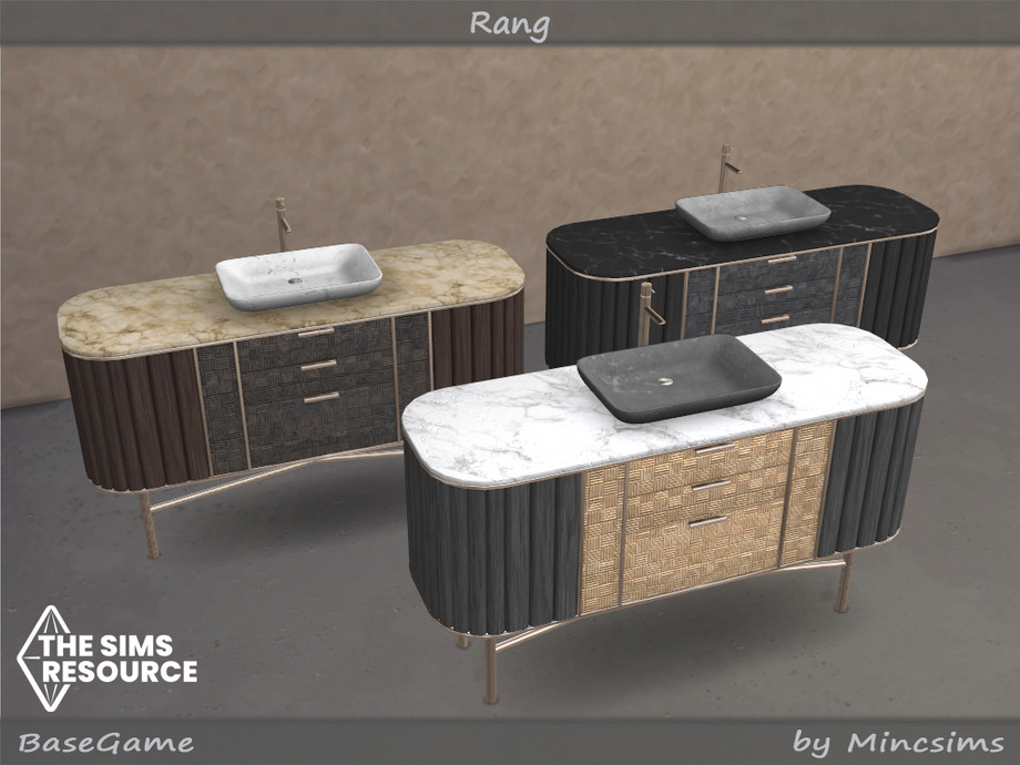 Mincsims - Rang Wash Basin для Симс 4. Скачать мод