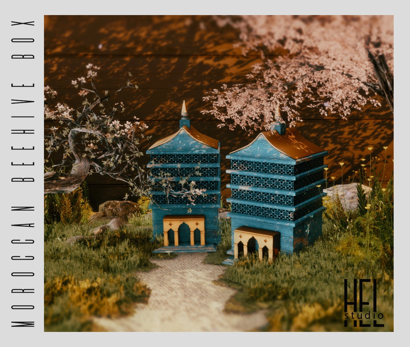 Moroccan Beehive Box by Hel Studio для Симс 4. Скачать мод