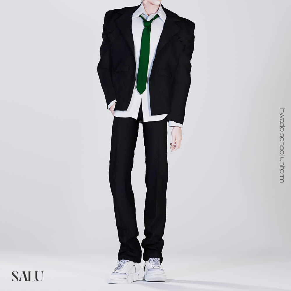 Мужской Костюм - School Uniform для Симс 4. Скачать мод