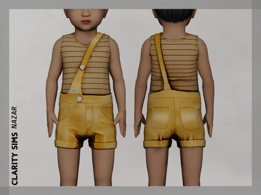 Nazar - Outfit Toddler для Симс 4. Скачать мод