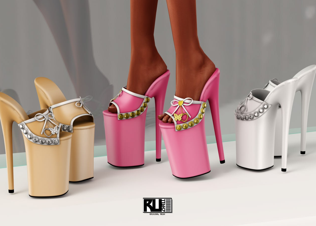 Ruchellsims - Madeline Heels для Симс 4. Скачать мод