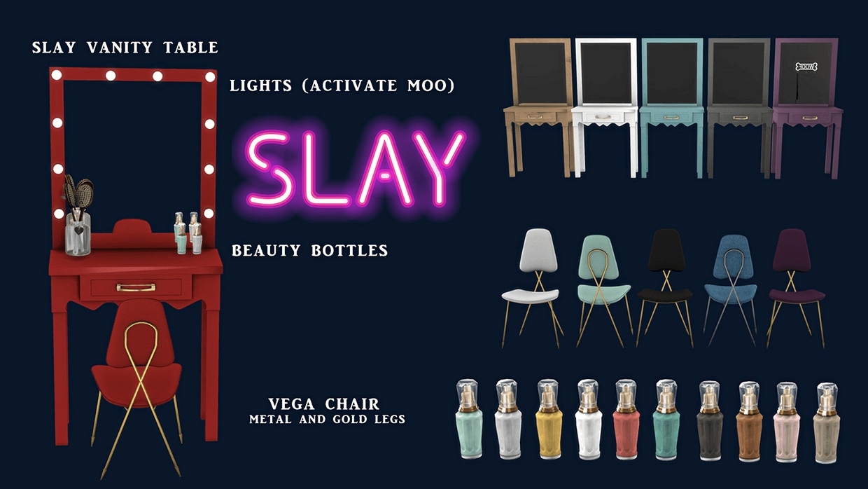 Slay by Leo-Sims для Симс 4. Скачать мод