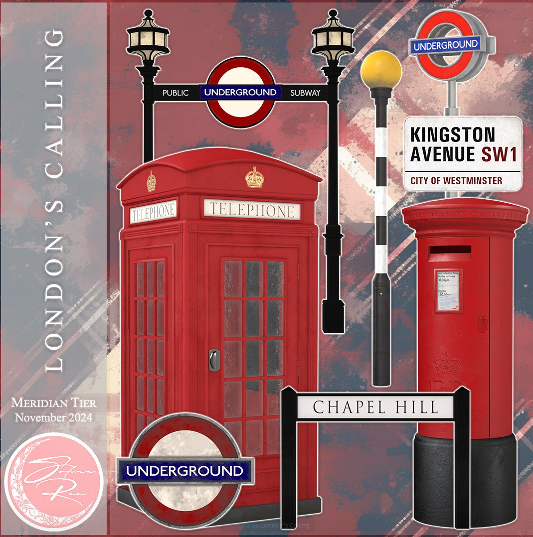 SolunaRae - London's Calling для Симс 4. Скачать мод