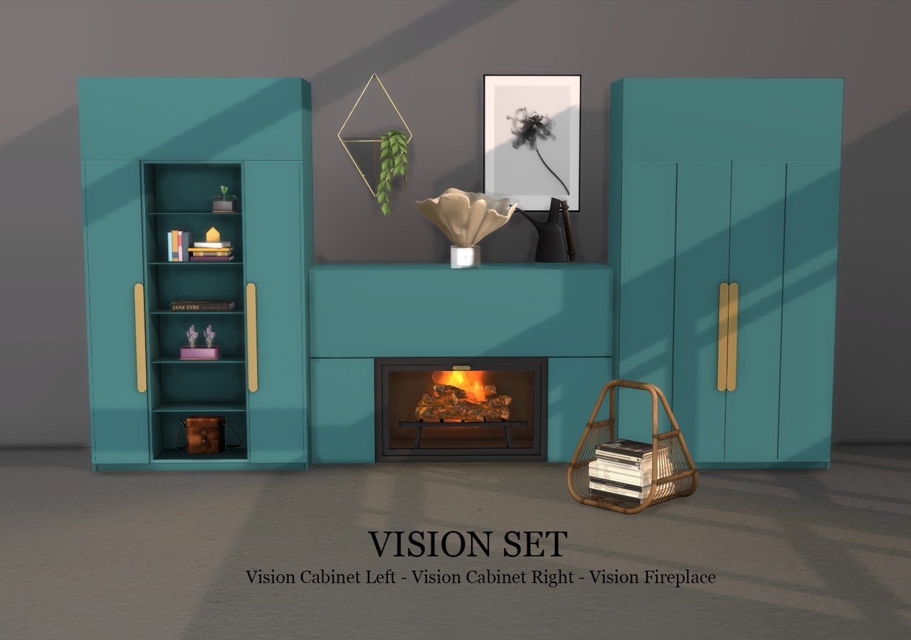 VISION SET для Симс 4. Скачать мод