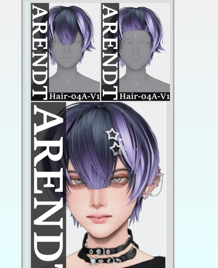 Hair 04 от ARENDT для Симс 4. Скачать мод